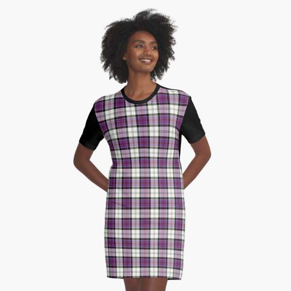 Culloden Dress tartan tee shirt dress