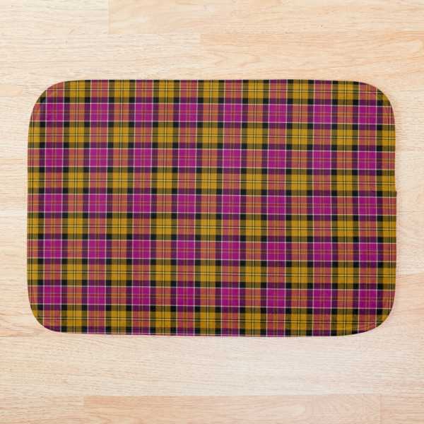 Culloden District tartan floor mat