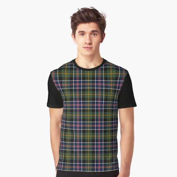 Culloden 1746 district tartan tee shirt