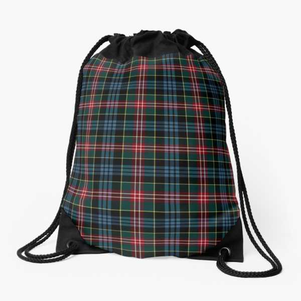 Clan Cummings Ancient Tartan Cinch Bag