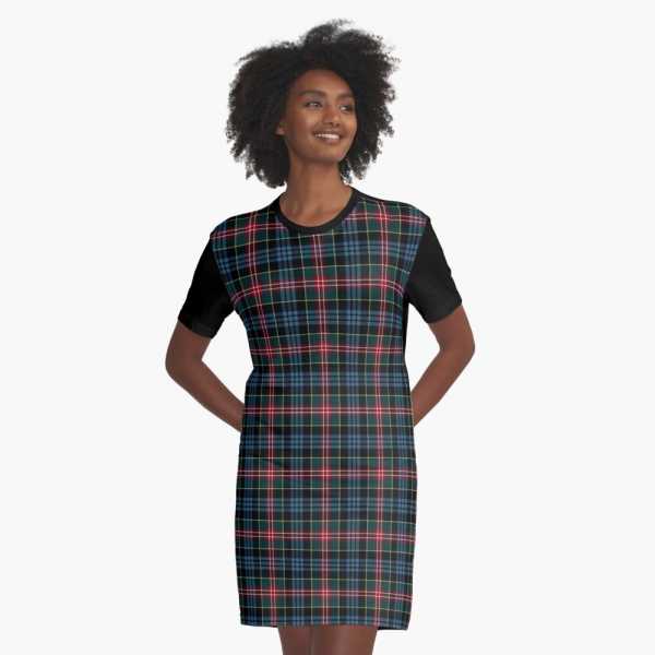 Comyn tartan tee shirt dress