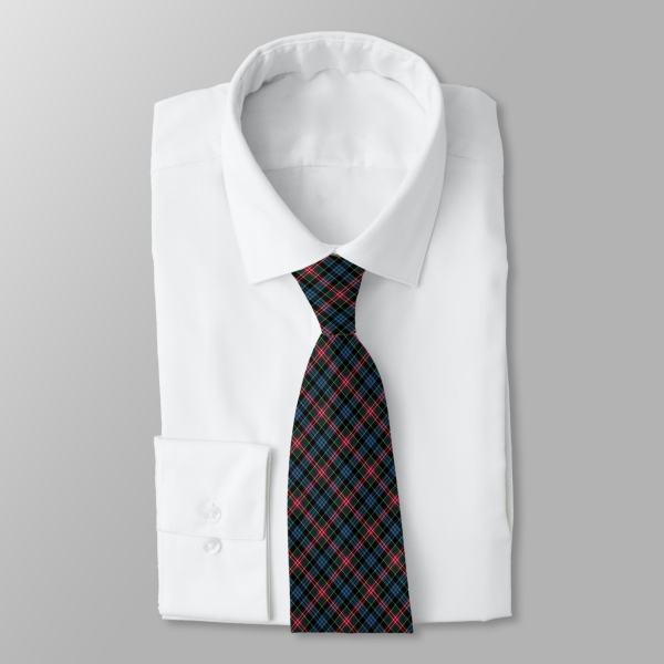 Clan Comyn tartan necktie from Plaidwerx.com