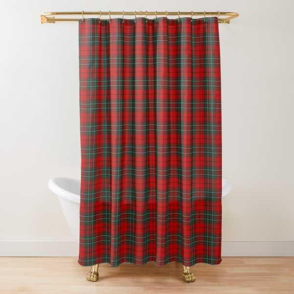 Cummings tartan shower curtain