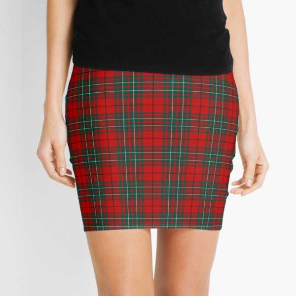 Cummings tartan mini skirt