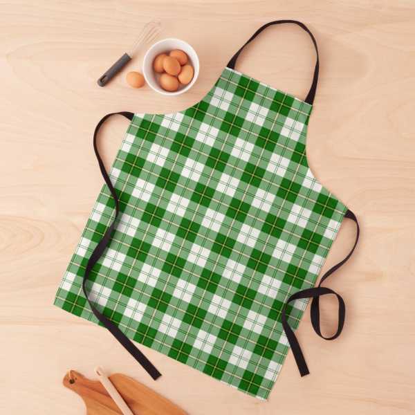 Clan Cunningham Green Dress Tartan Apron