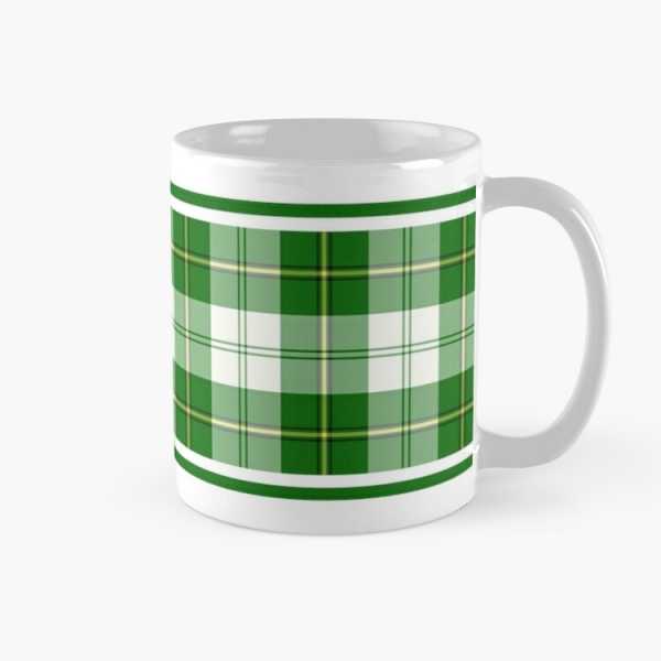 Cunningham Green Dress tartan classic mug