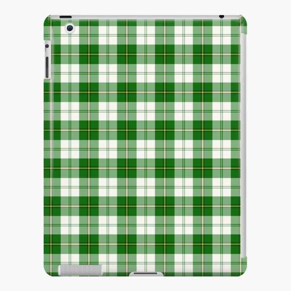 Cunningham Green Dress tartan iPad case
