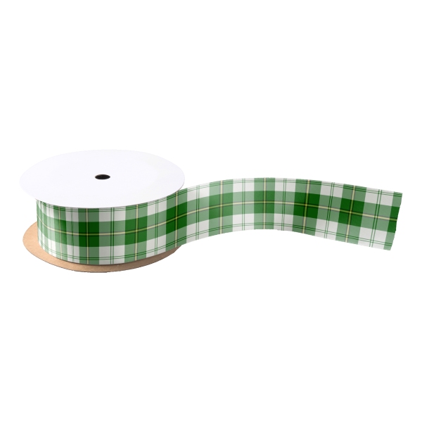 Clan Cunningham Green Dress Tartan Ribbon