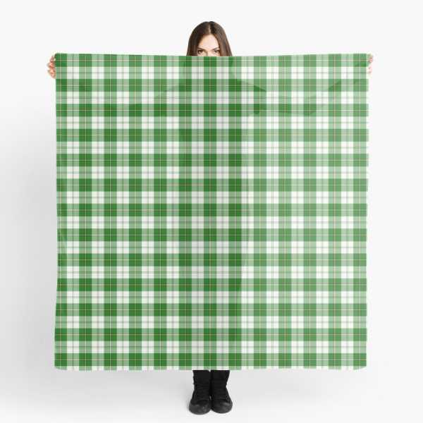 Clan Cunningham Green Dress Tartan Scarf