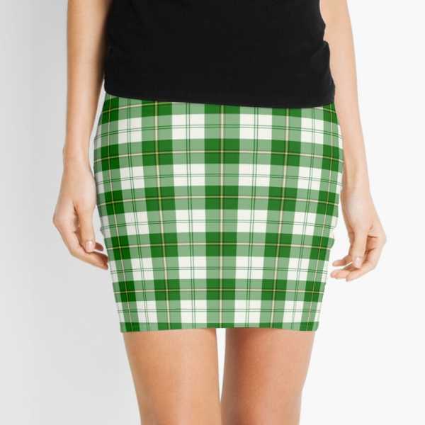 Cunningham Green Dress tartan mini skirt
