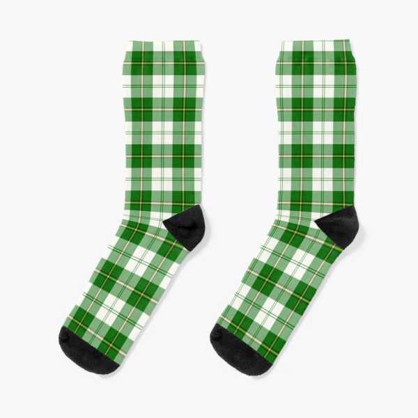 Clan Cunningham Green Dress Tartan Socks