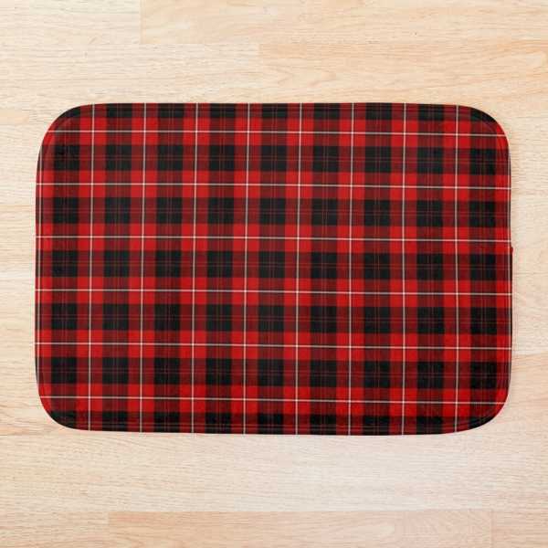 Cunningham tartan floor mat