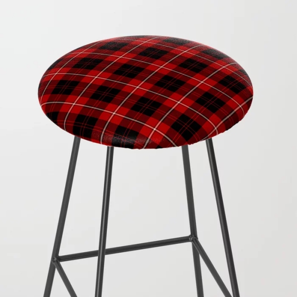 Cunningham tartan bar stool