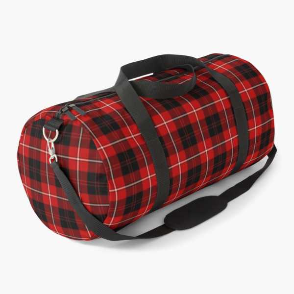 Cunningham tartan duffle bag