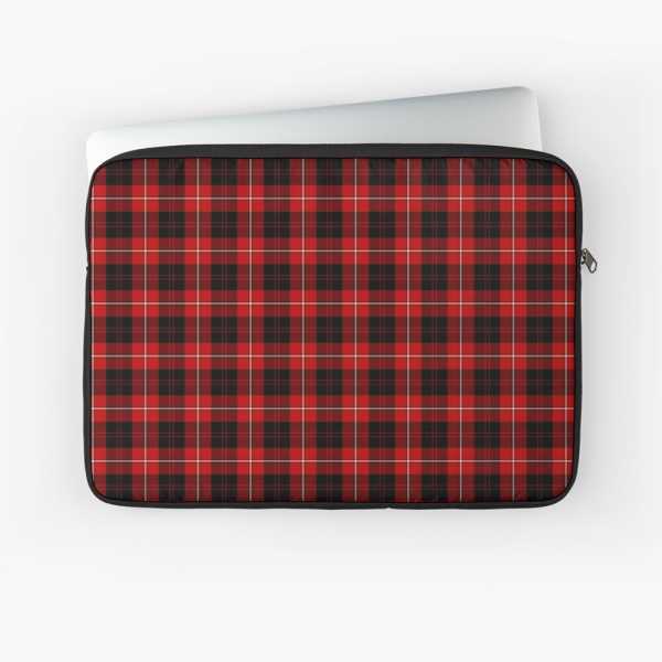 Cunningham tartan laptop sleeve