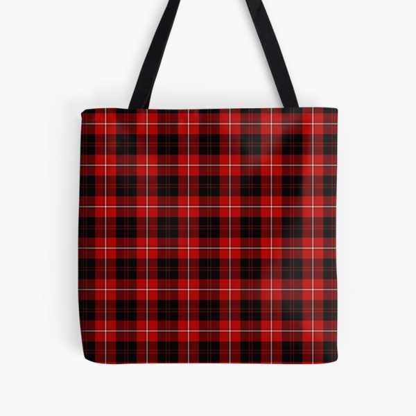 Cunningham tartan tote bag