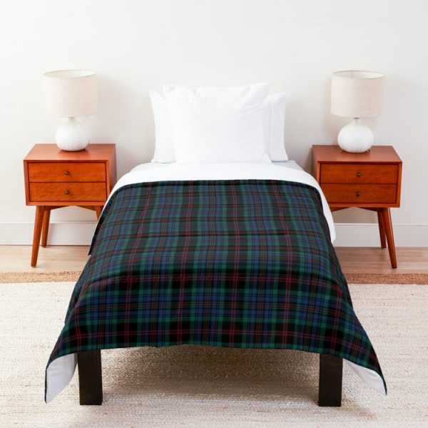 Daly clan tartan comforter