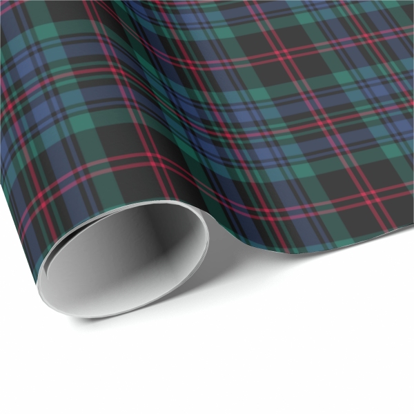 Daly tartan wrapping paper