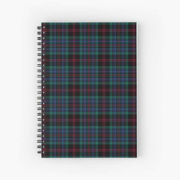 Daly tartan spiral notebook