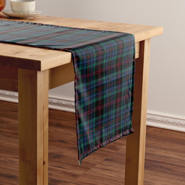 Clan Daly Tartan Table Runner