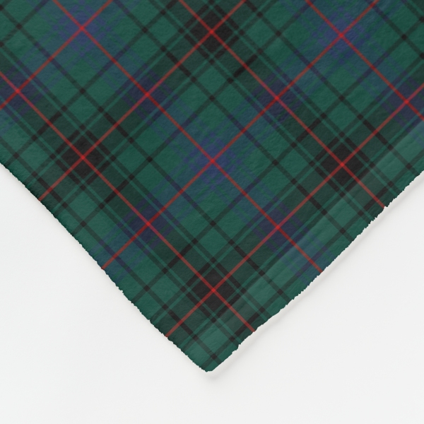 Davidson tartan fleece blanket