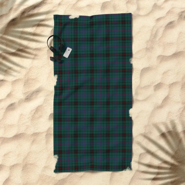 Davidson tartan beach towel