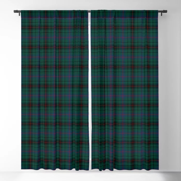 Davidson tartan blackout curtains