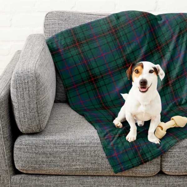 Clan Davidson Tartan Pet Blanket