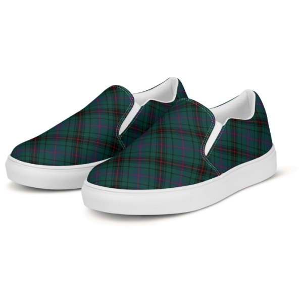 Davidson tartan men's slip-on shoes