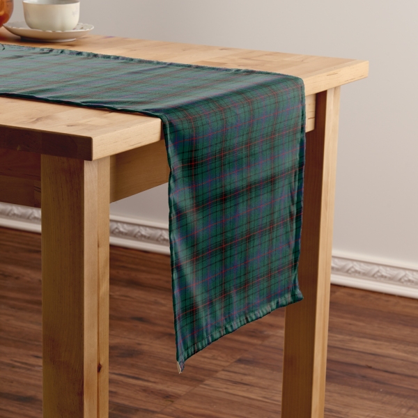 Clan Davidson Tartan Table Runner