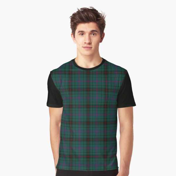 Davidson tartan tee shirt