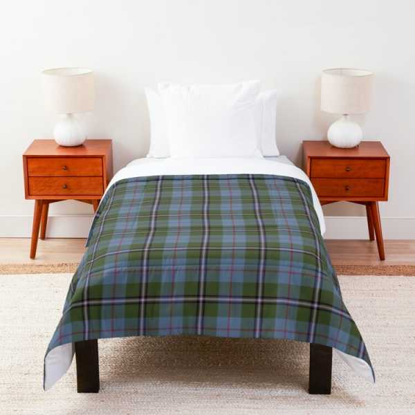 Royal Deeside District tartan comforter