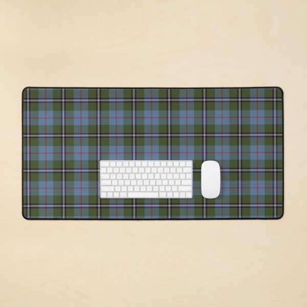 Royal Deeside District tartan desk mat