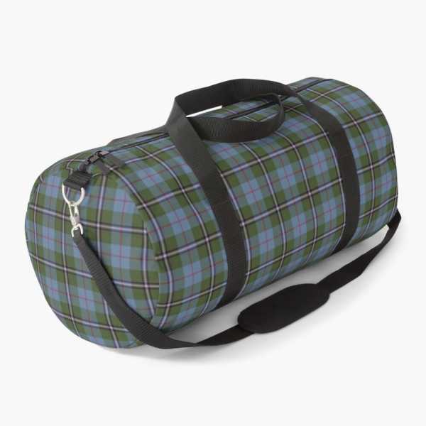 Royal Deeside District tartan duffle bag