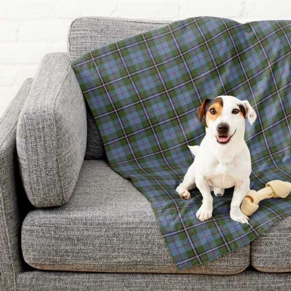 Royal Deeside District tartan pet blanket