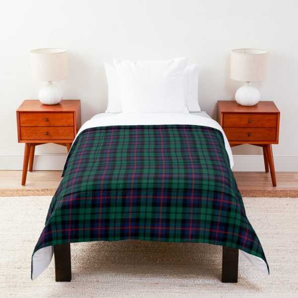 Denholm District tartan comforter