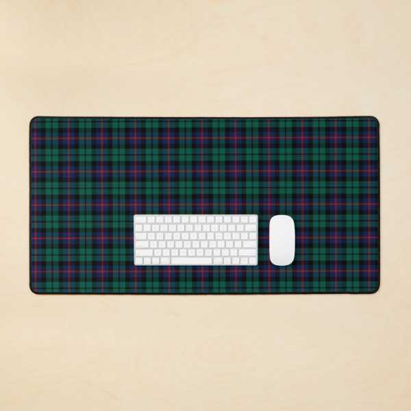 Denholm District tartan desk mat