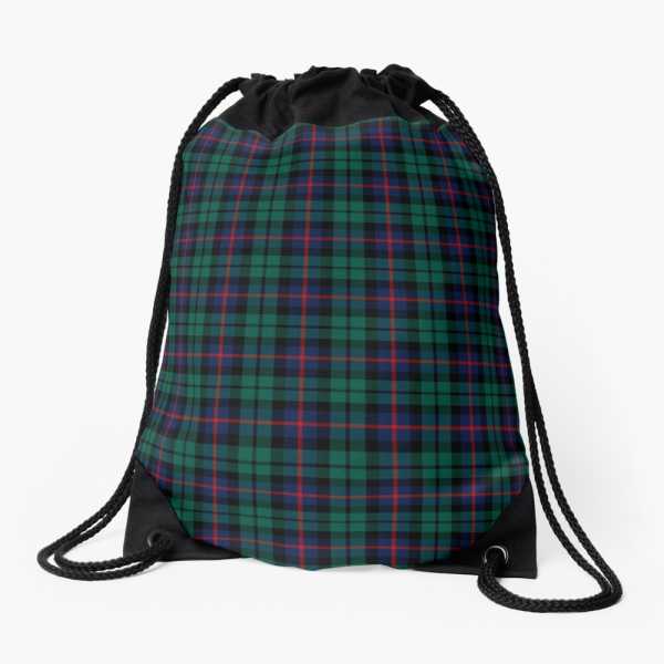 Denholm District tartan drawstring bag