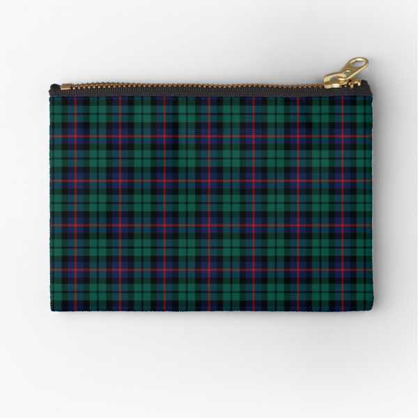 Denholm District tartan accessory bag