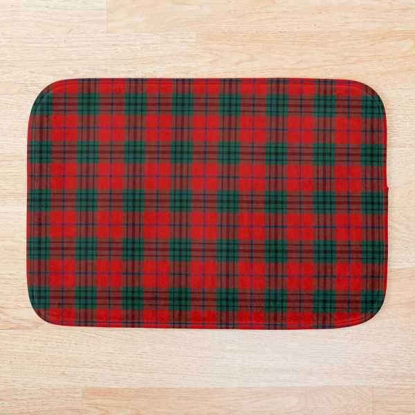 Denny tartan floor mat