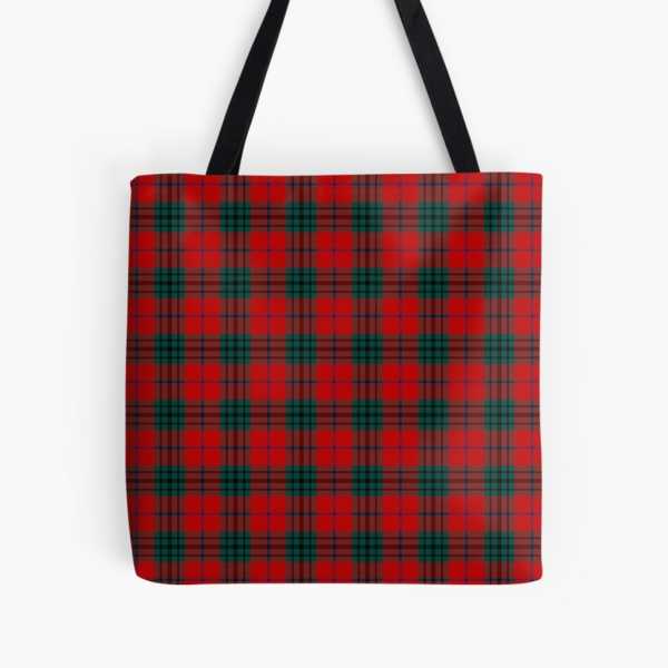 Denny tartan tote bag