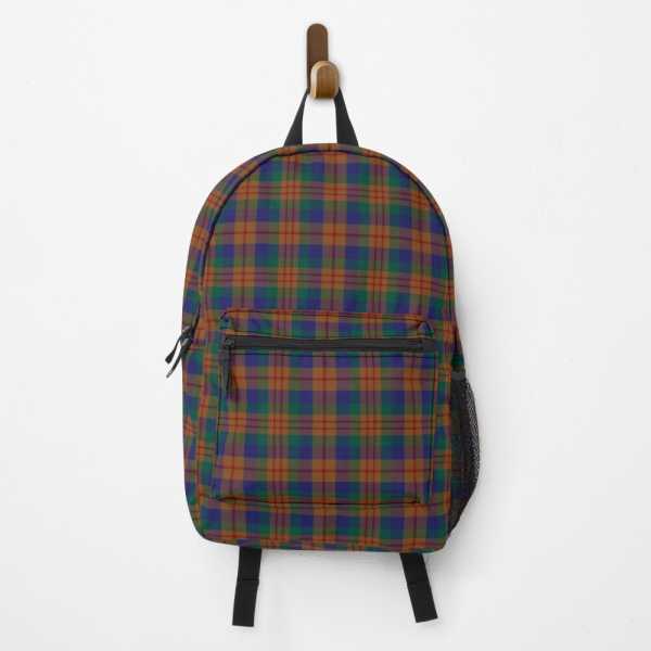 Dorward tartan backpack