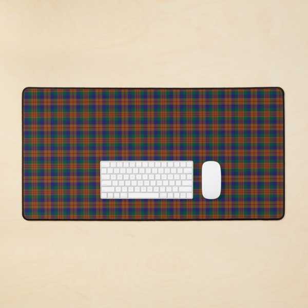 Dorward tartan desk mat