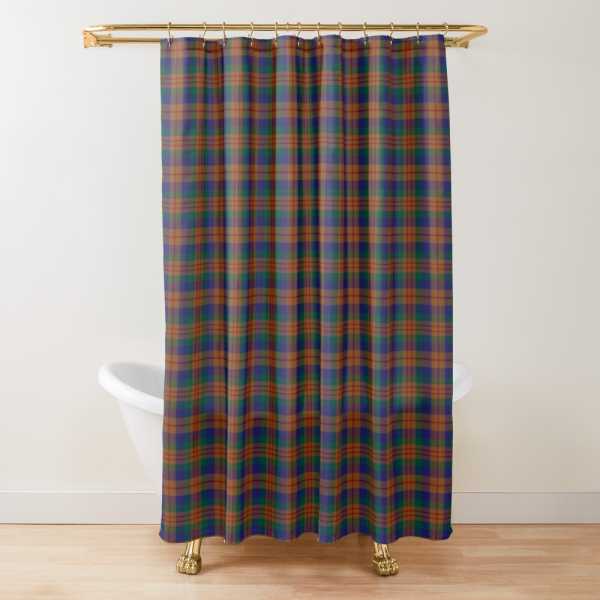 Dorward tartan shower curtain