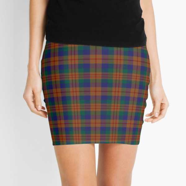 Dorward tartan mini skirt