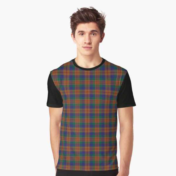 Dorward tartan tee shirt