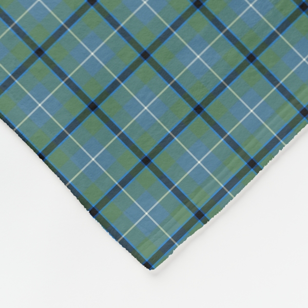 Douglas Ancient tartan fleece blanket