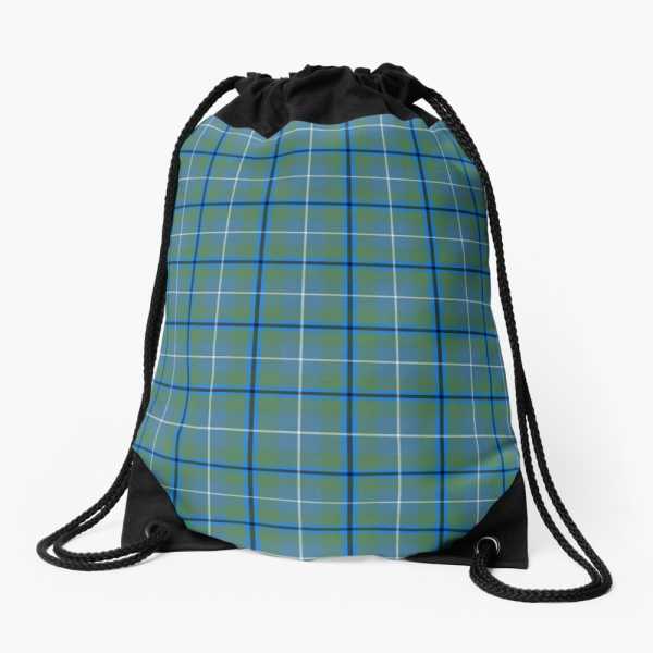 Douglas Ancient tartan drawstring bag