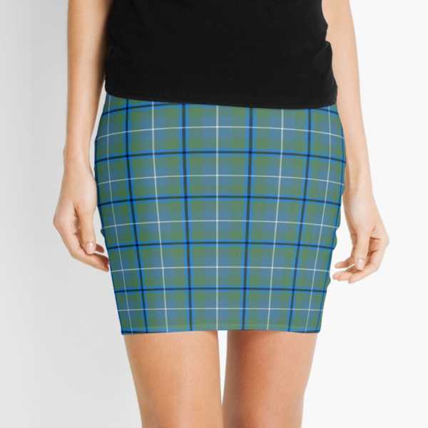 Douglas Ancient tartan mini skirt