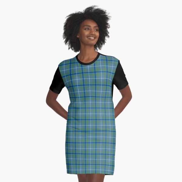 Douglas Ancient tartan tee shirt dress